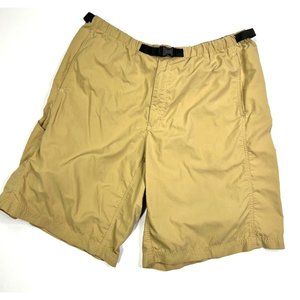 Patagonia GI II 2 Belted 10” Stretch Hiking Shorts Men’s Size XL Beige